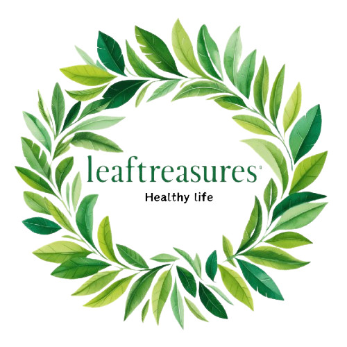 leaftreasures Home page title logo