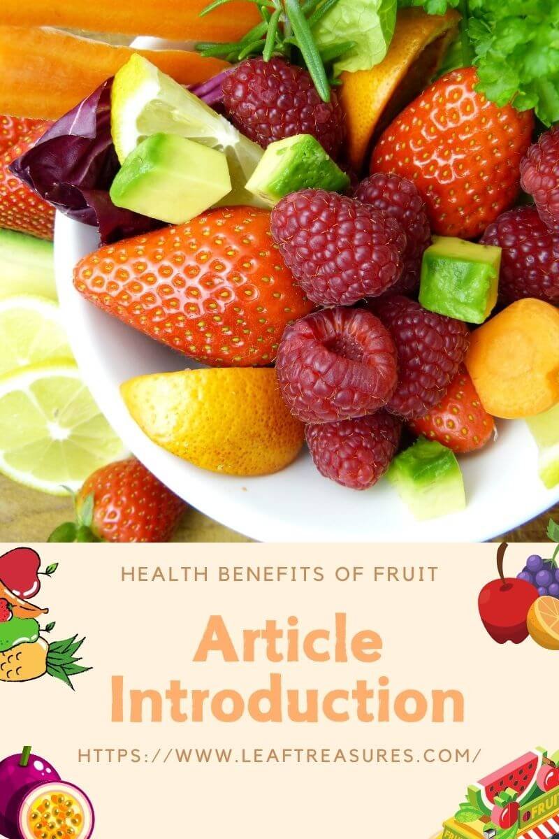 Benefits of Fruit