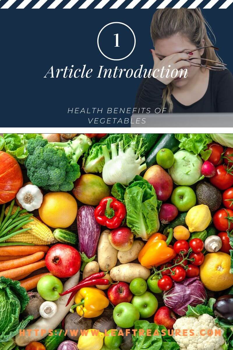 health benefits of vegetables