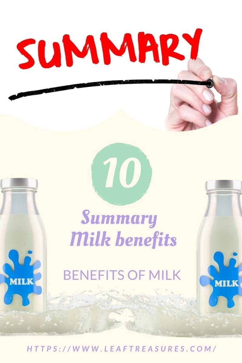 Health Benefits of Milk