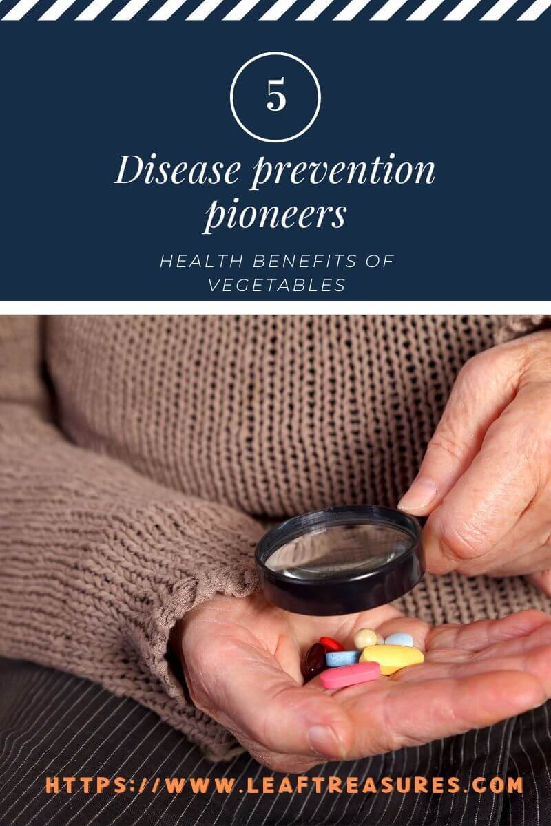 Disease prevention pioneers