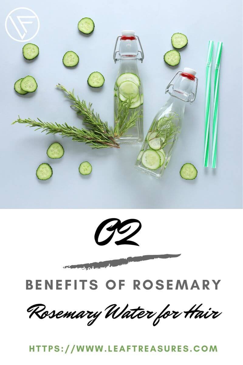 benefits of rosemary water for hair