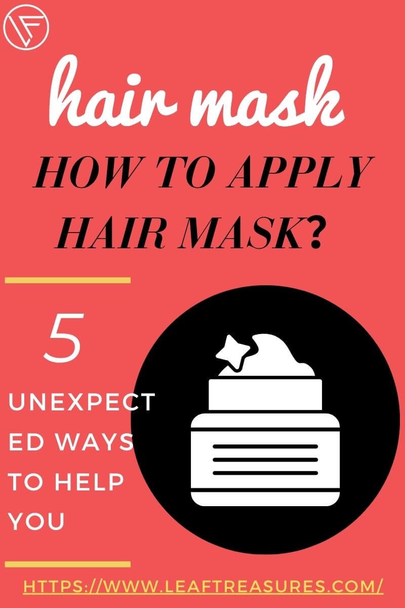 how to apply hair mask