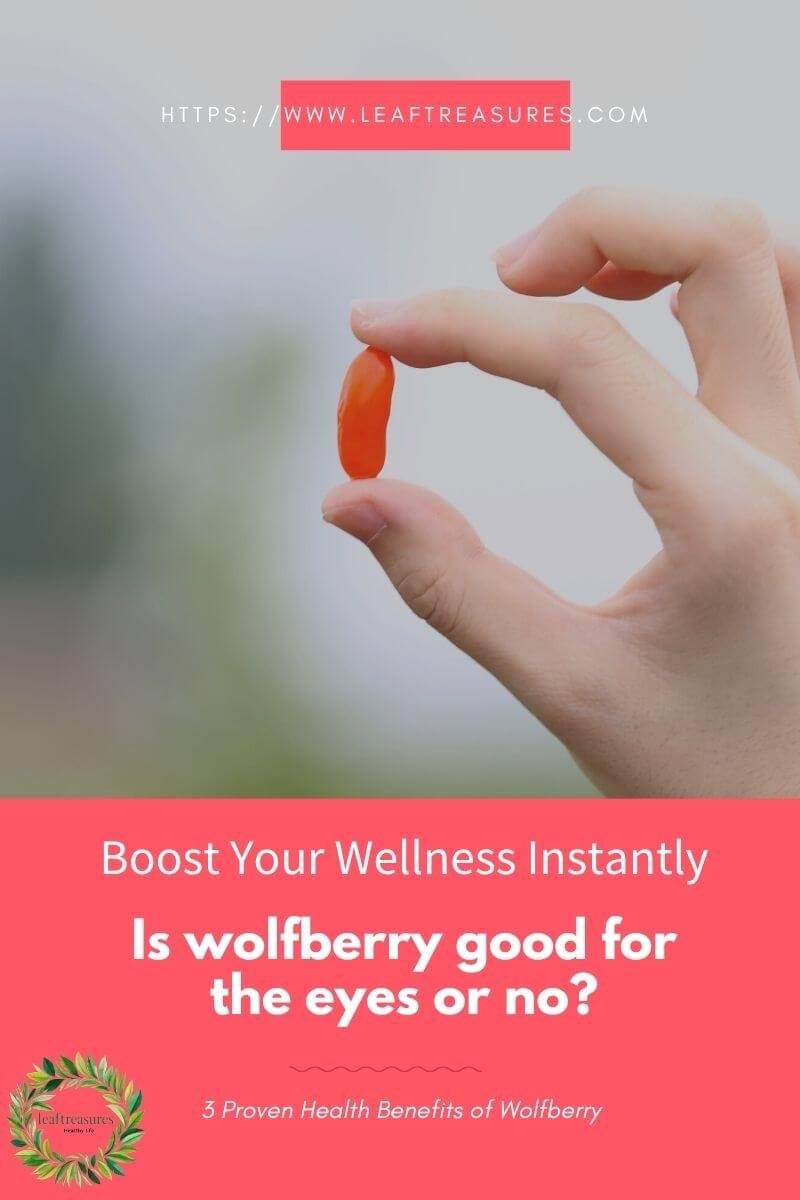 is wolfberry good for the eyes