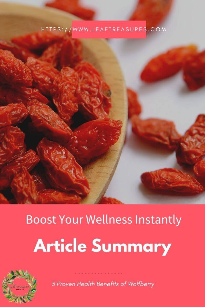 Benefits of Wolfberry